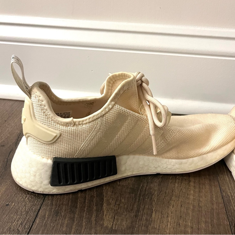 ADIDAS - NMD R1 Ecru Tint Beige Sneakers - US Men’s Size 6 / US Women’s Size 7.5 - Picture 7 of 7